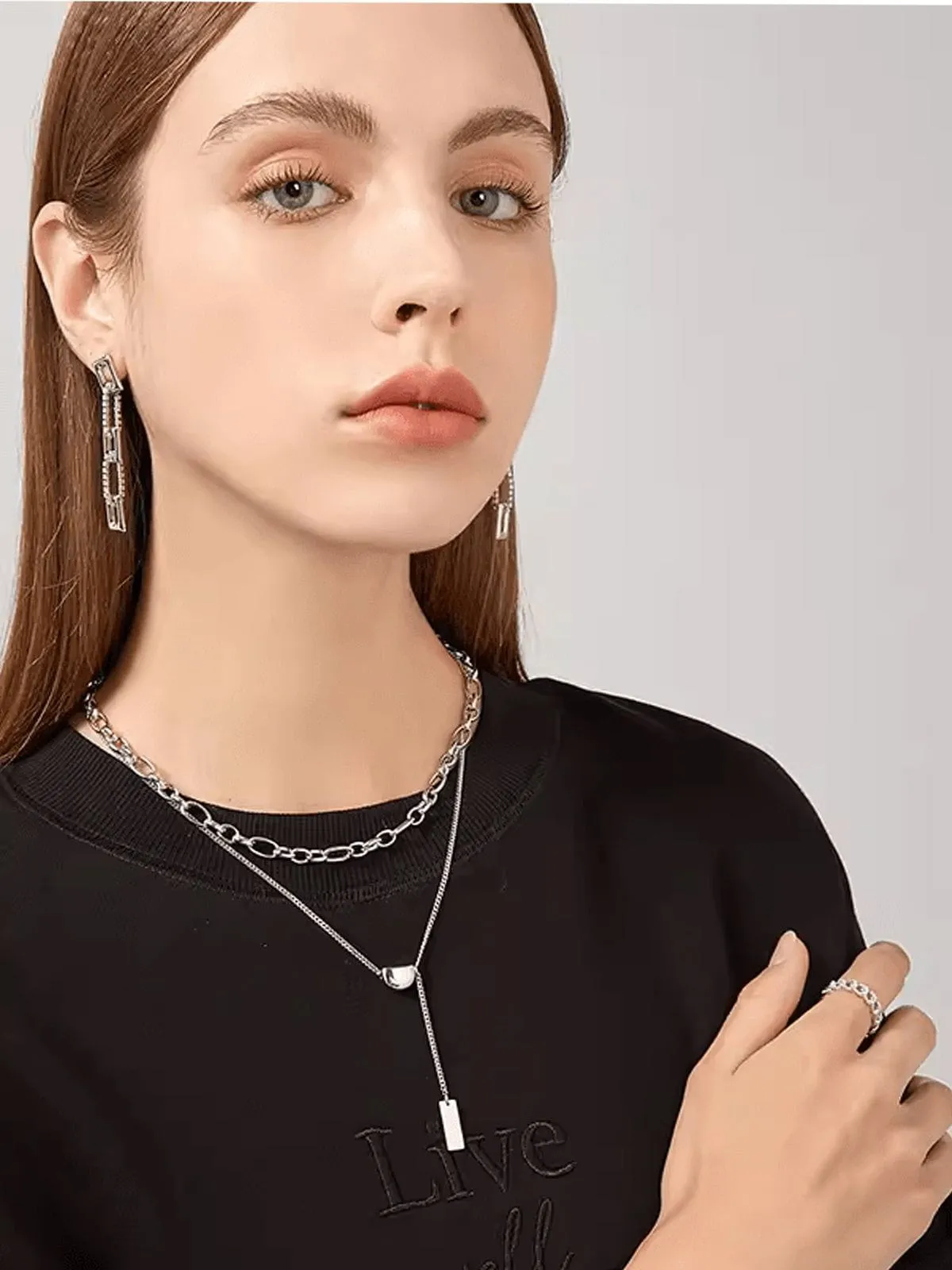 Aelfric Eden Hip Hop Double Necklace