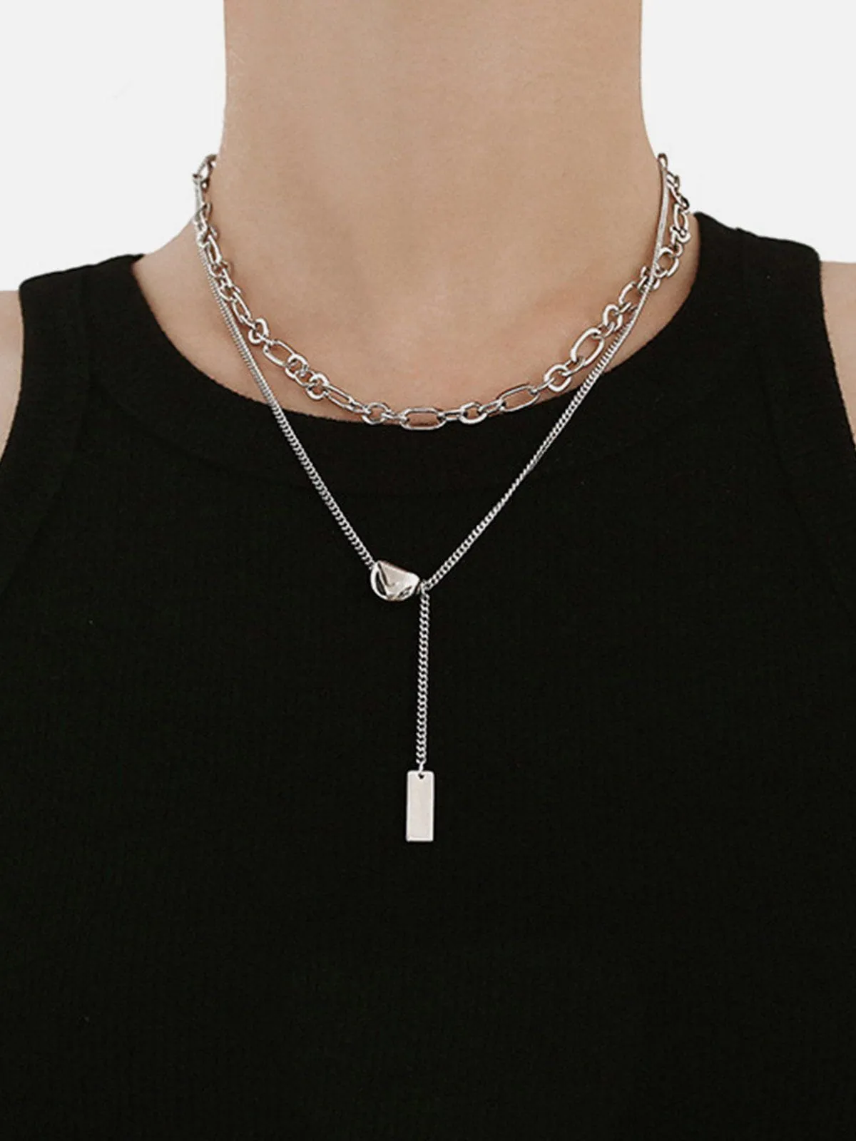 Aelfric Eden Hip Hop Double Necklace