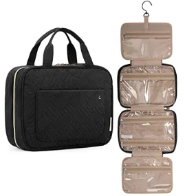 BAGSMART Large Toiletry Bag Travel Bag with Hanging Hook