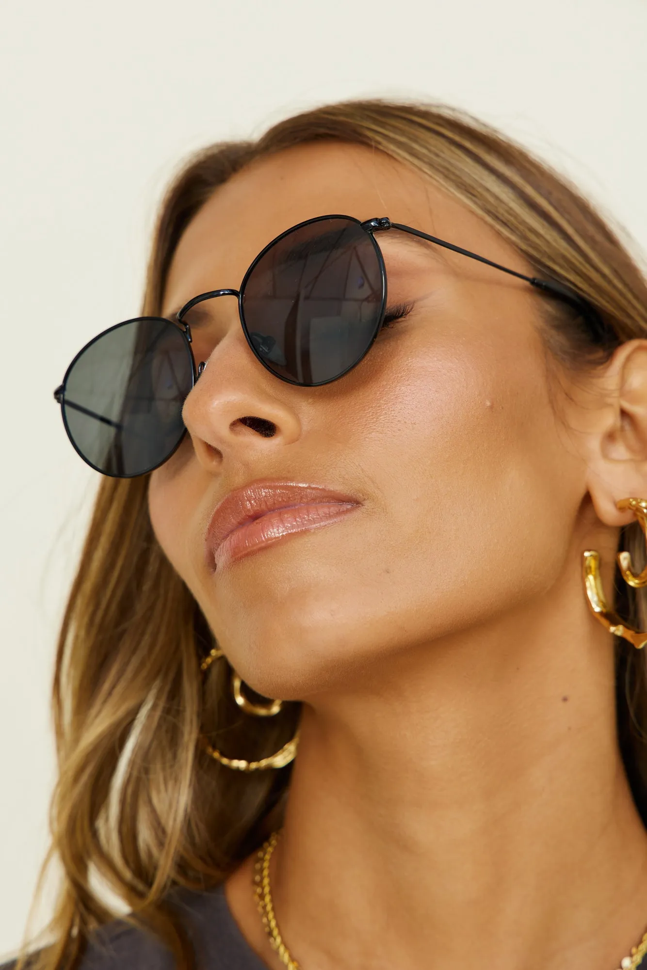 BANBÉ The Hawkins Sunglasses Black Smoke