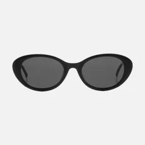 Billie - Gloss Black Frame Dark Gray Lens