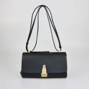Bottega Veneta Black BV Angle Shoulder Bag