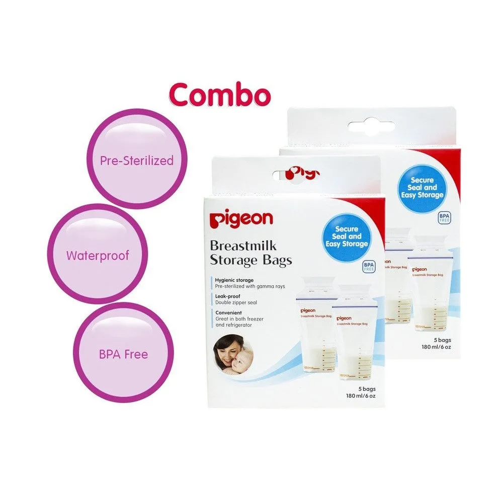 Breast Milk Storage Bag Pack Of 5