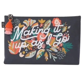 Danica Cosmetic and Toiletry Bag Linen Small Superbloom
