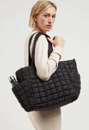 Dreamer Quilted Nylon Tote