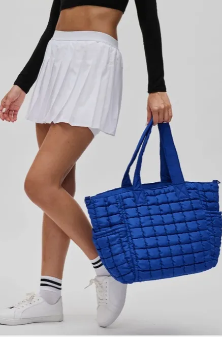Dreamer Quilted Nylon Tote