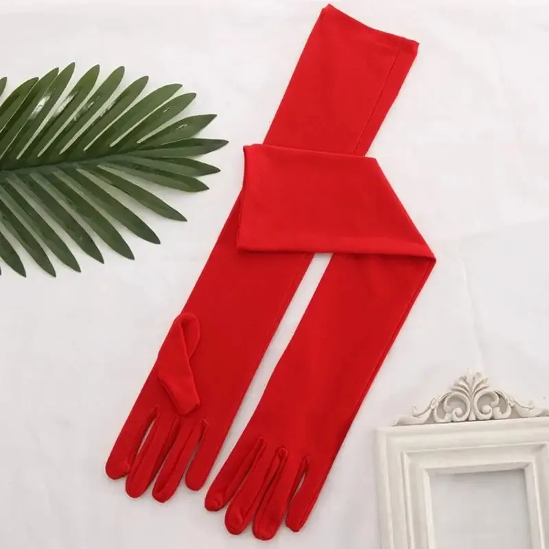 Elbow, Different Length Soft Stylish 1 Pair Gloves