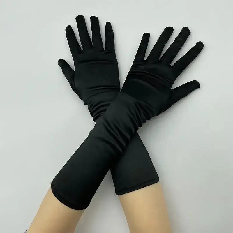 Elbow, Different Length Soft Stylish 1 Pair Gloves