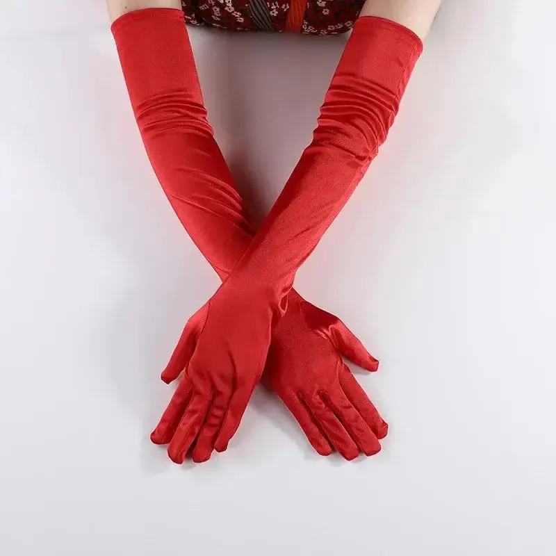Elbow, Different Length Soft Stylish 1 Pair Gloves