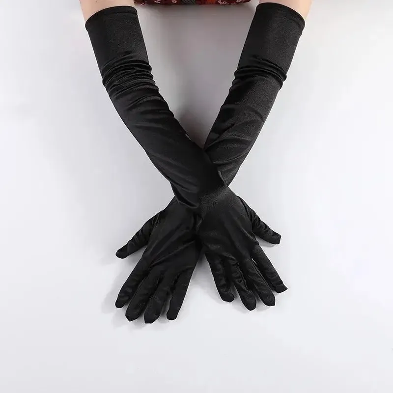 Elbow, Different Length Soft Stylish 1 Pair Gloves