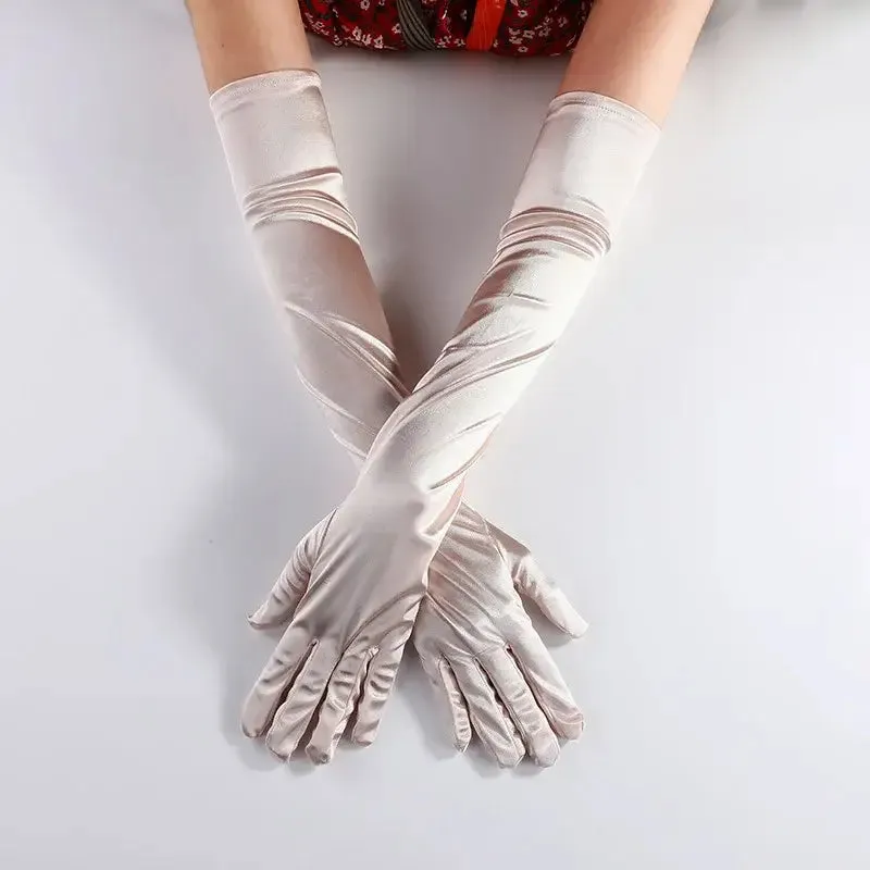 Elbow, Different Length Soft Stylish 1 Pair Gloves