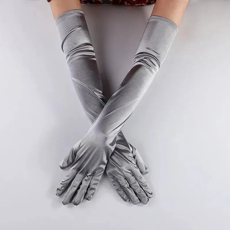 Elbow, Different Length Soft Stylish 1 Pair Gloves