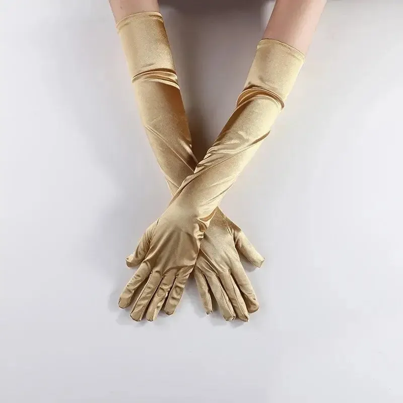 Elbow, Different Length Soft Stylish 1 Pair Gloves