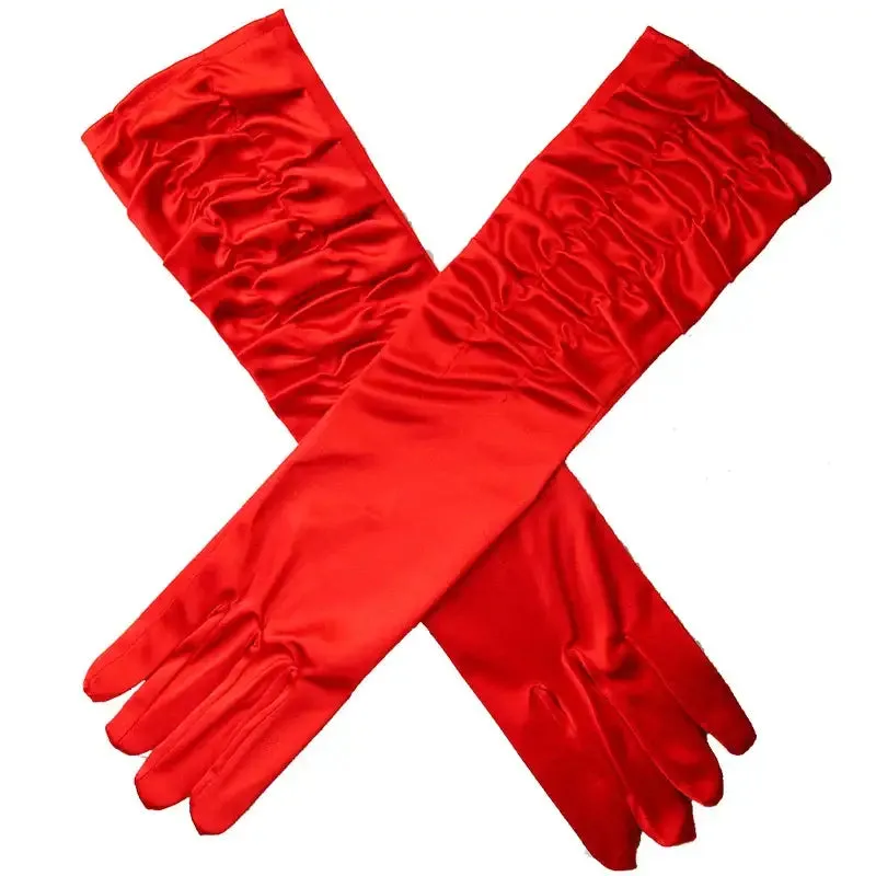 Elbow, Different Length Soft Stylish 1 Pair Gloves