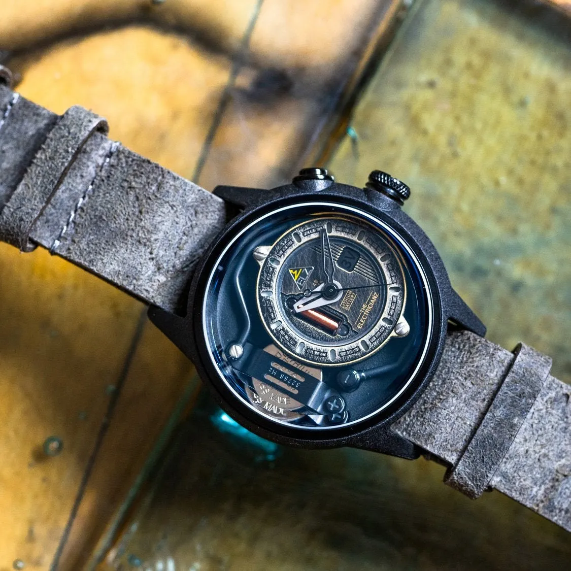 Electricianz Grey Blackout Greyz Watch ZZ-A1C/03-GR