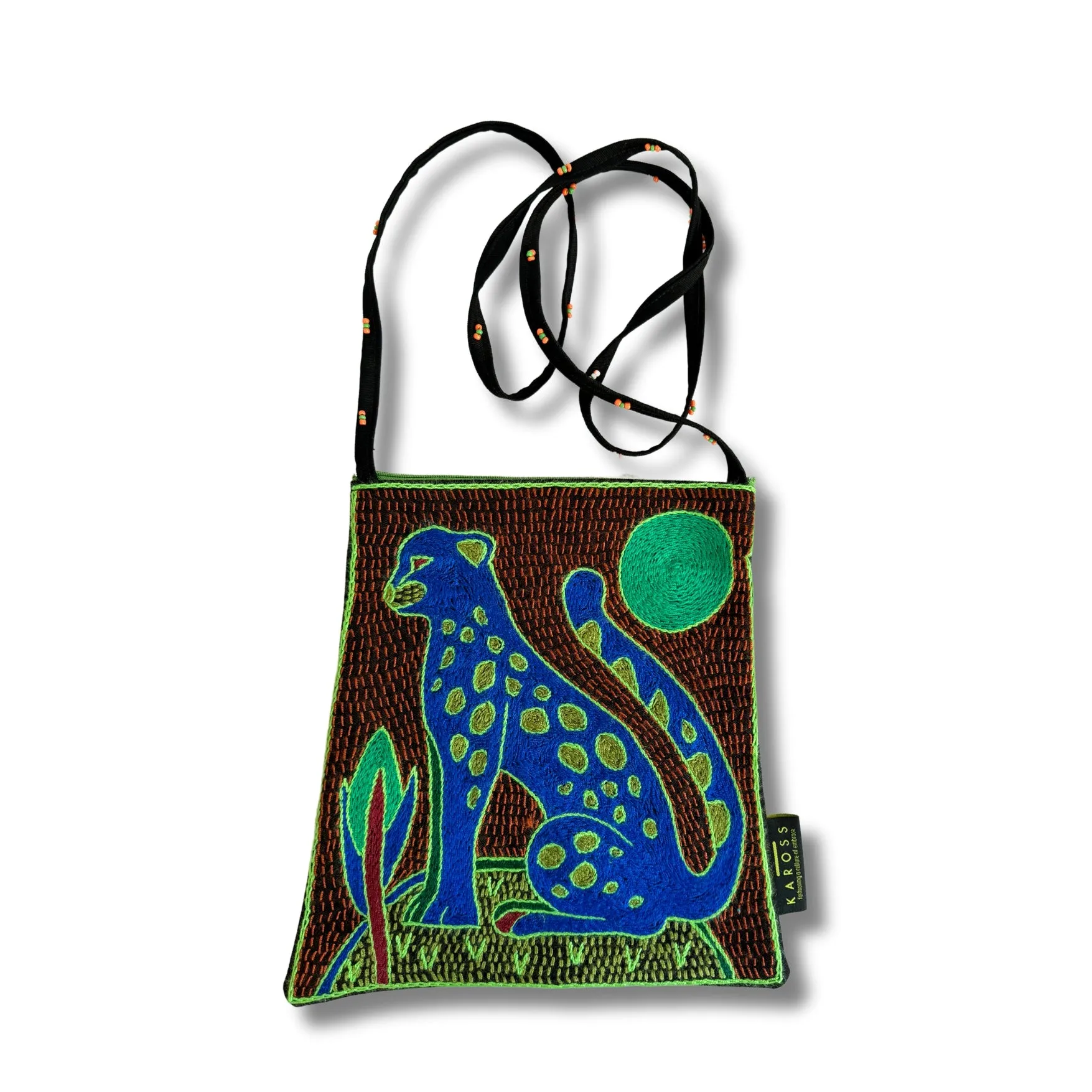 Fever Tree Hand-Embroidered Olivia Bag