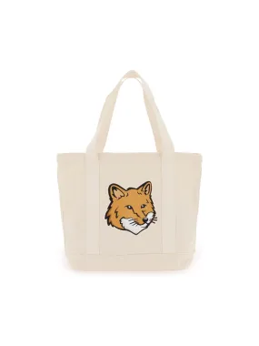 Fox Head Canvas Tote