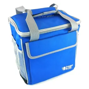 Fridge To Go 24 Can Rolling Cooler Royal Blue