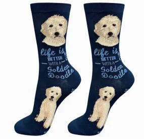 Goldendoodle - Life is Better Socks