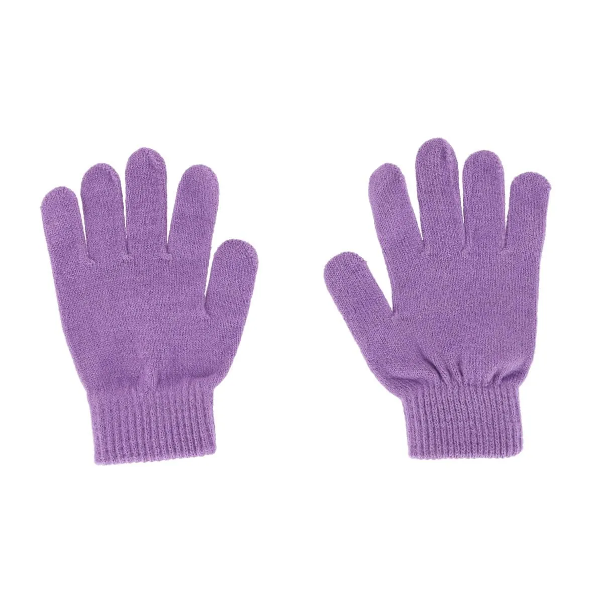 Grand Sierra Girl's 4-6x Striped 2-Piece Winter Beanie and Glove Set