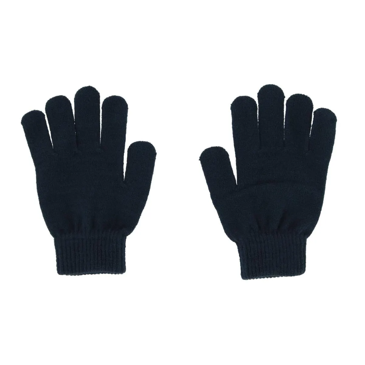Grand Sierra Girl's 4-6x Striped 2-Piece Winter Beanie and Glove Set