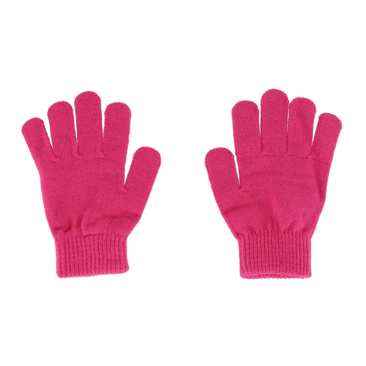 Grand Sierra Girl's 4-6x Striped 2-Piece Winter Beanie and Glove Set