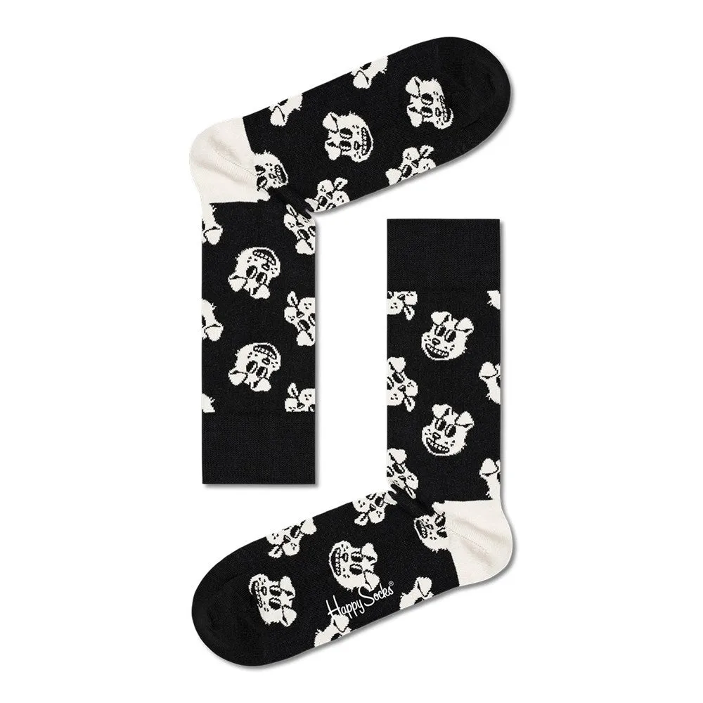 Happy Socks: Doggo Black White