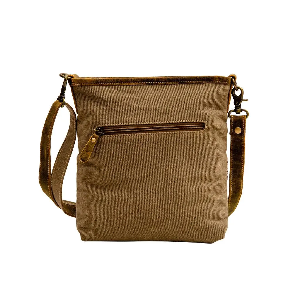 Hispad Tweed Western Tote Shoulder Bag