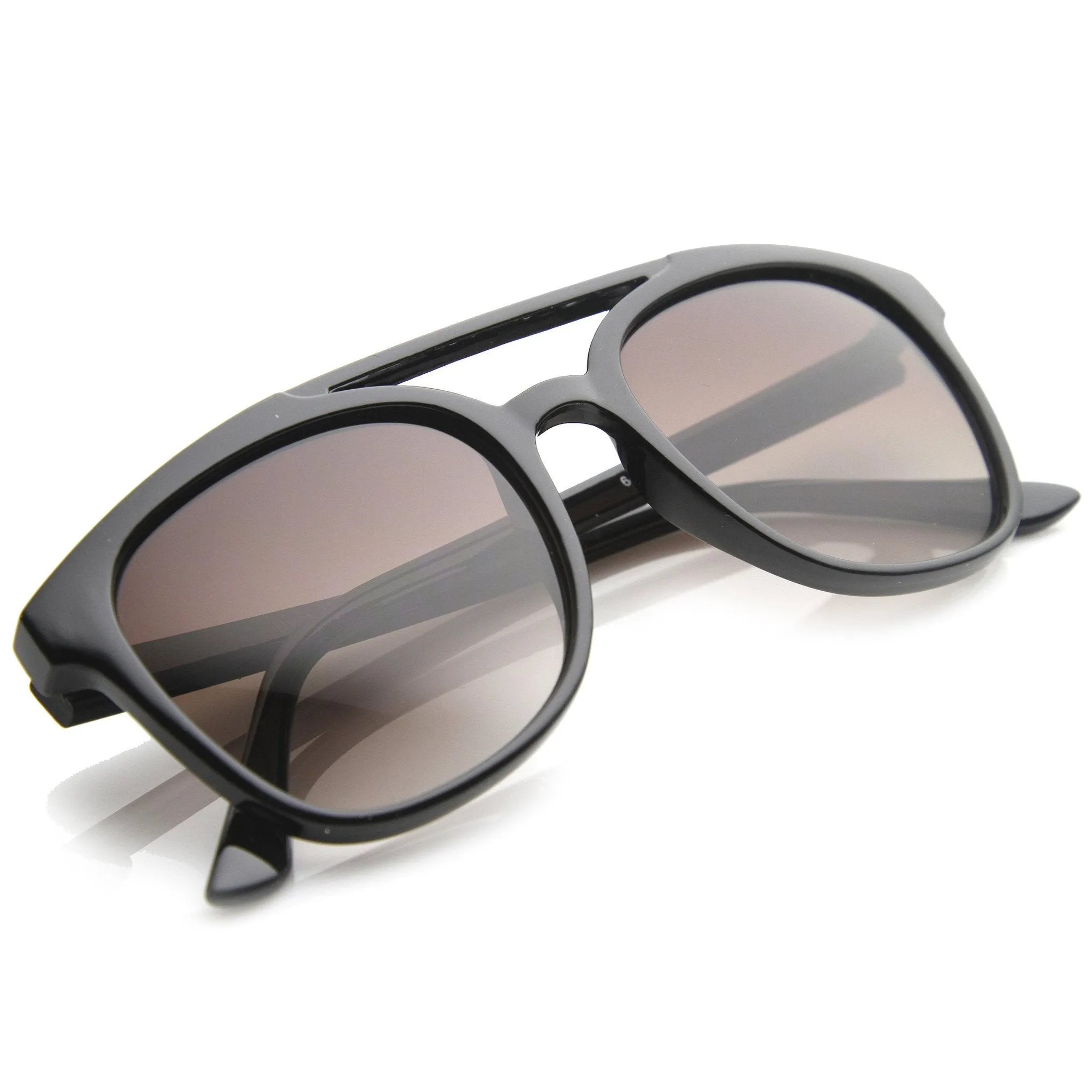 Indie Hipster Retro Square Aviator Sunglasses 9748