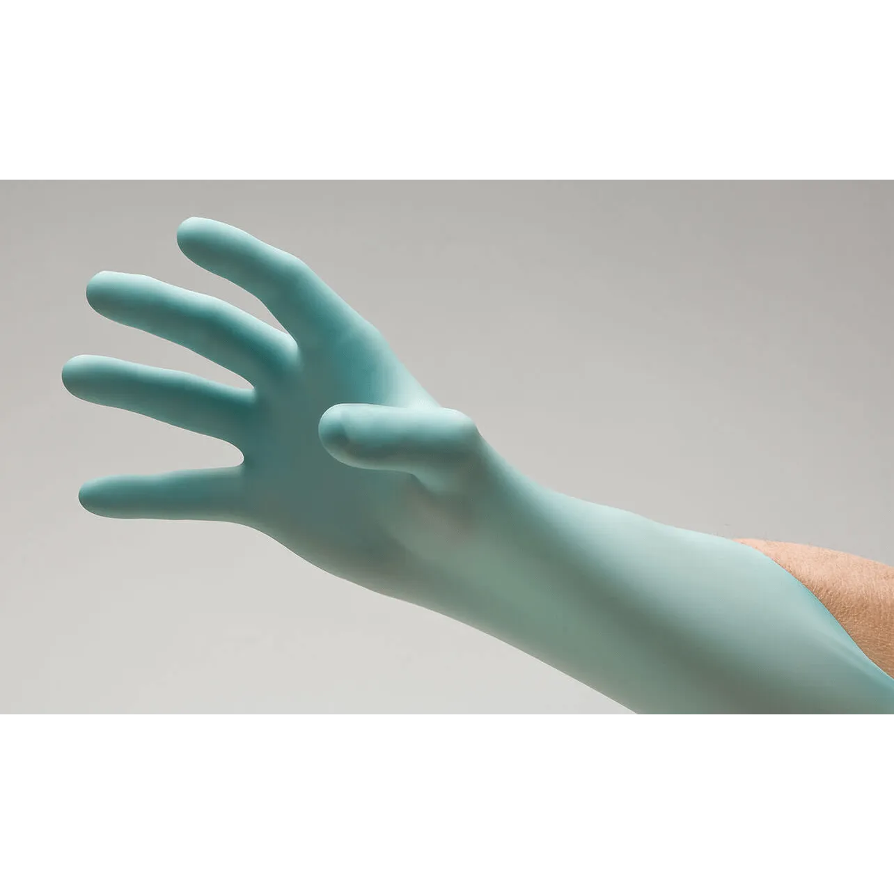 Innovative Healthcare Pulse CR Aqua Polychloroprene Exam Gloves, Non Sterile, Powder Free, Series 194