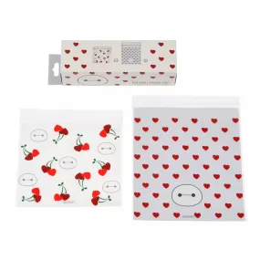 JDS - Baymax"Heart Cherry" Zipper Bags
