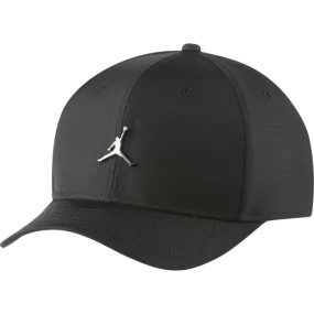JORDAN MENS SNAPBACK HAT - BLACK/WHITE
