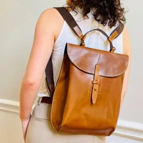Le Papillon Pisa Leather Backpack