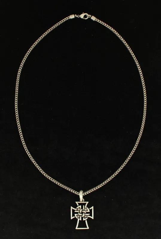 Men's Western Celtic Cross Necklace