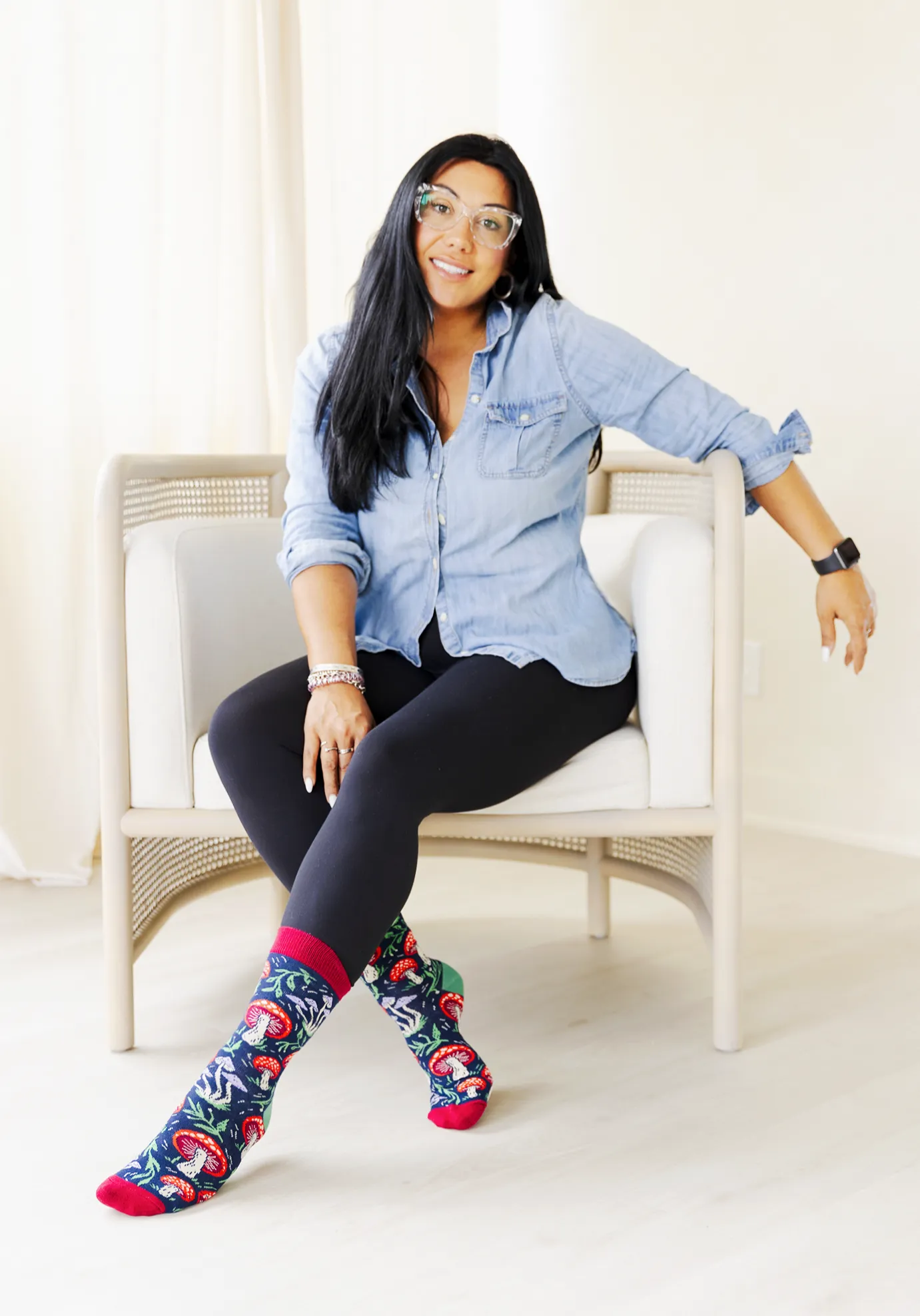 Mushroom Magic Socks - For Her