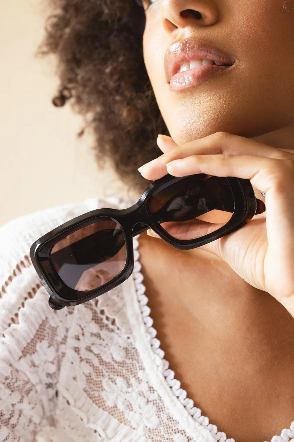 Retro Square Frame Sunglasses