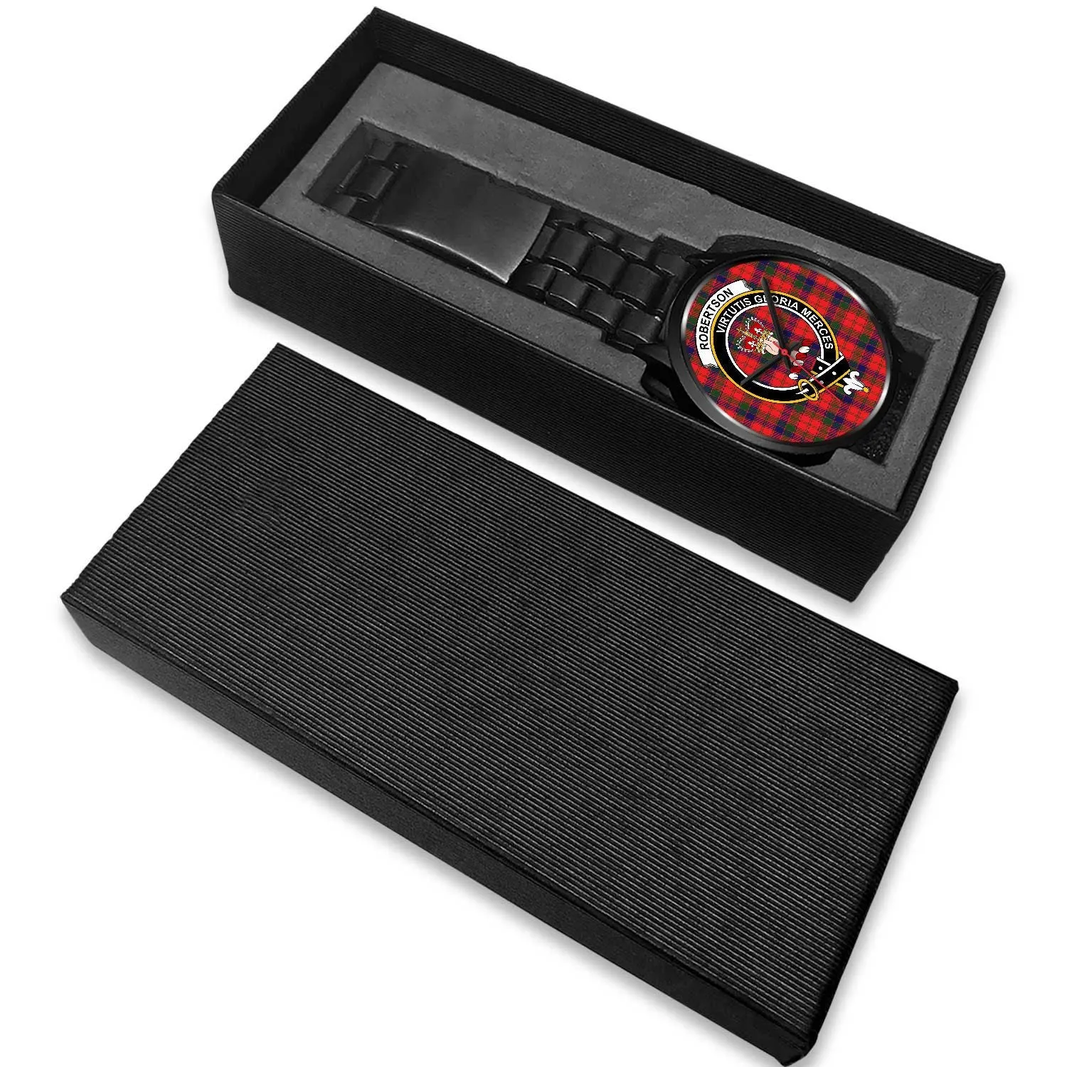 Robertson Modern Clan Badge Tartan Black Watch