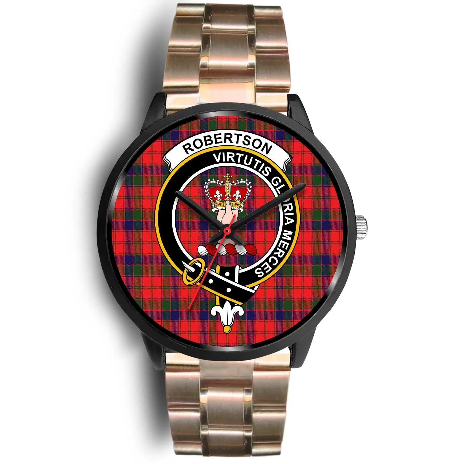 Robertson Modern Clan Badge Tartan Black Watch