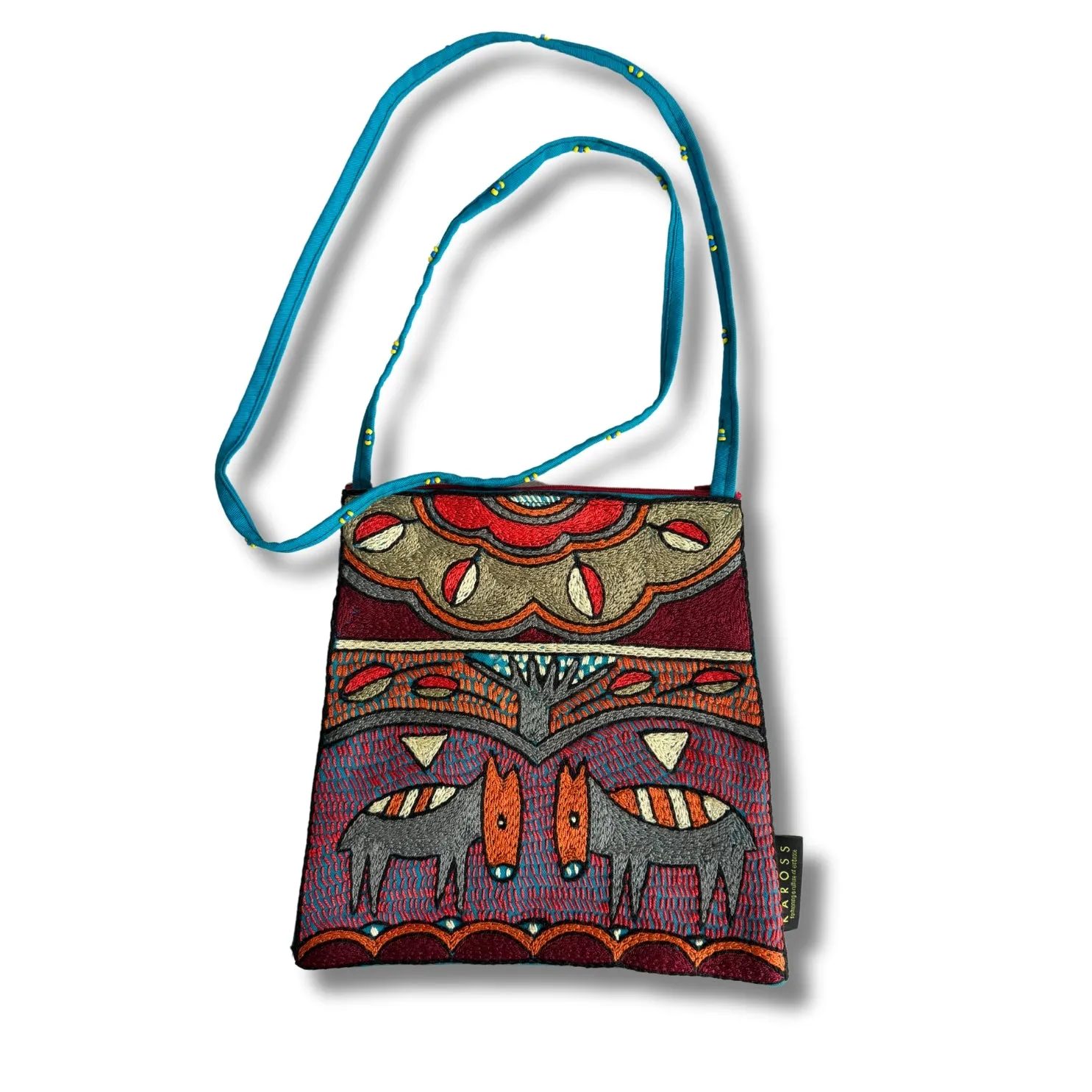 Royal Zulu Hand-Embroidered Olivia Bag