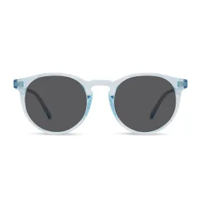 SAWYER - AQUA SEA CRYSTAL   GREY SUNGLASSES