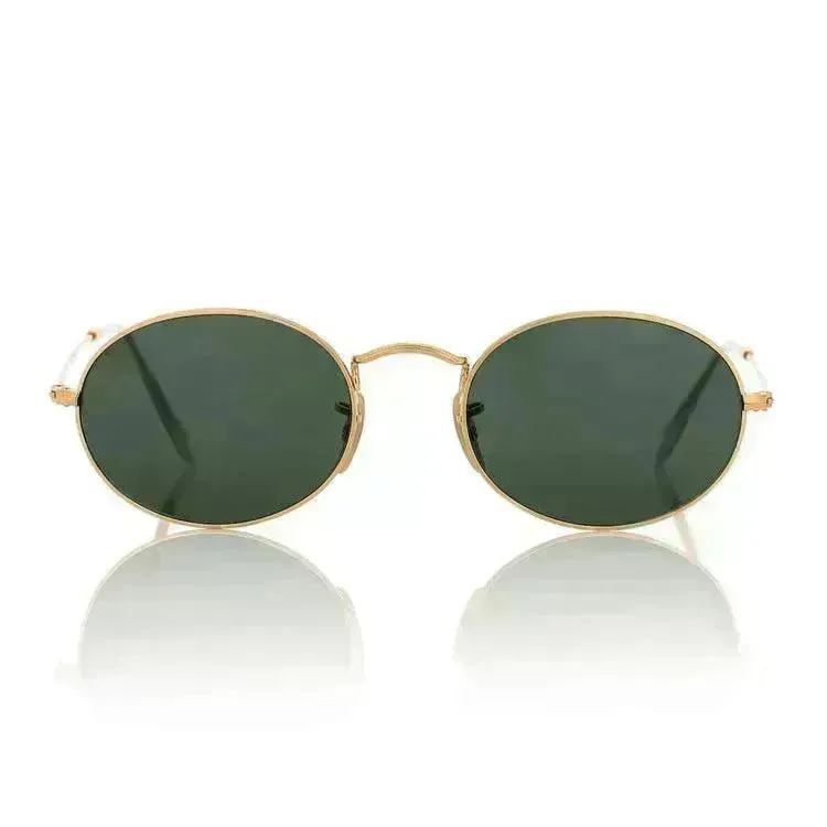 Small Oval Frame Retro Sunglasses