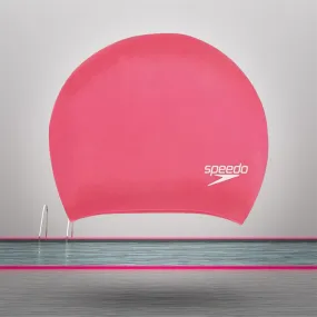 Speedo Women's Long Hair Swim Caps (Ecstatic)