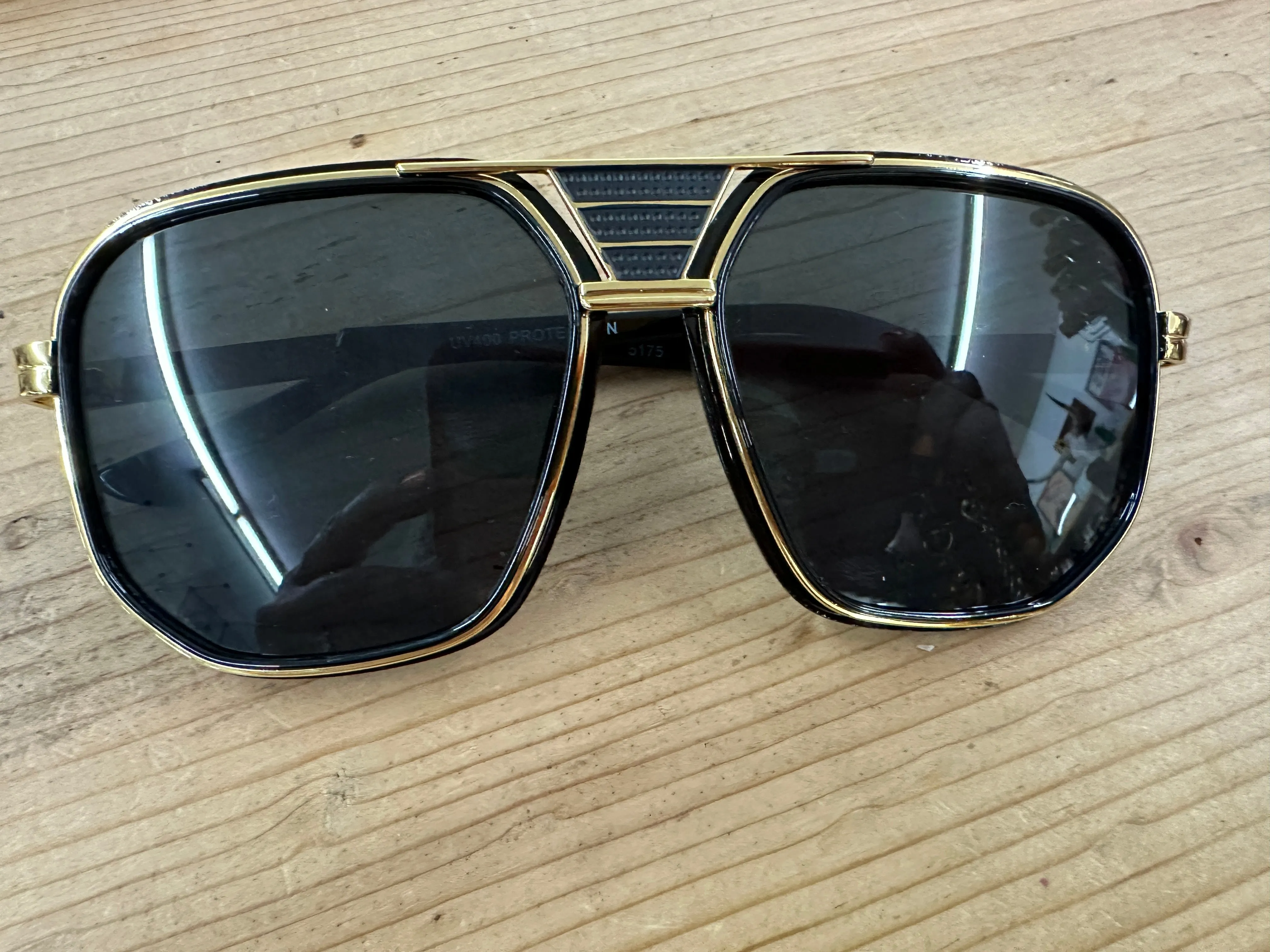 The Dude Retro Aviator Sunglasses