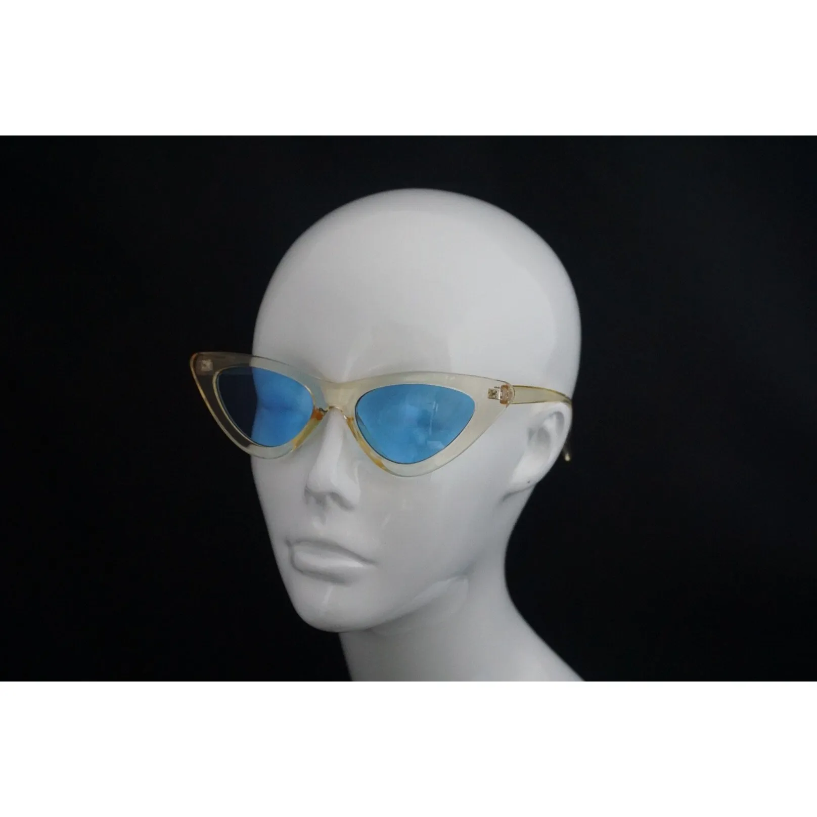 triangle retro sunglasses