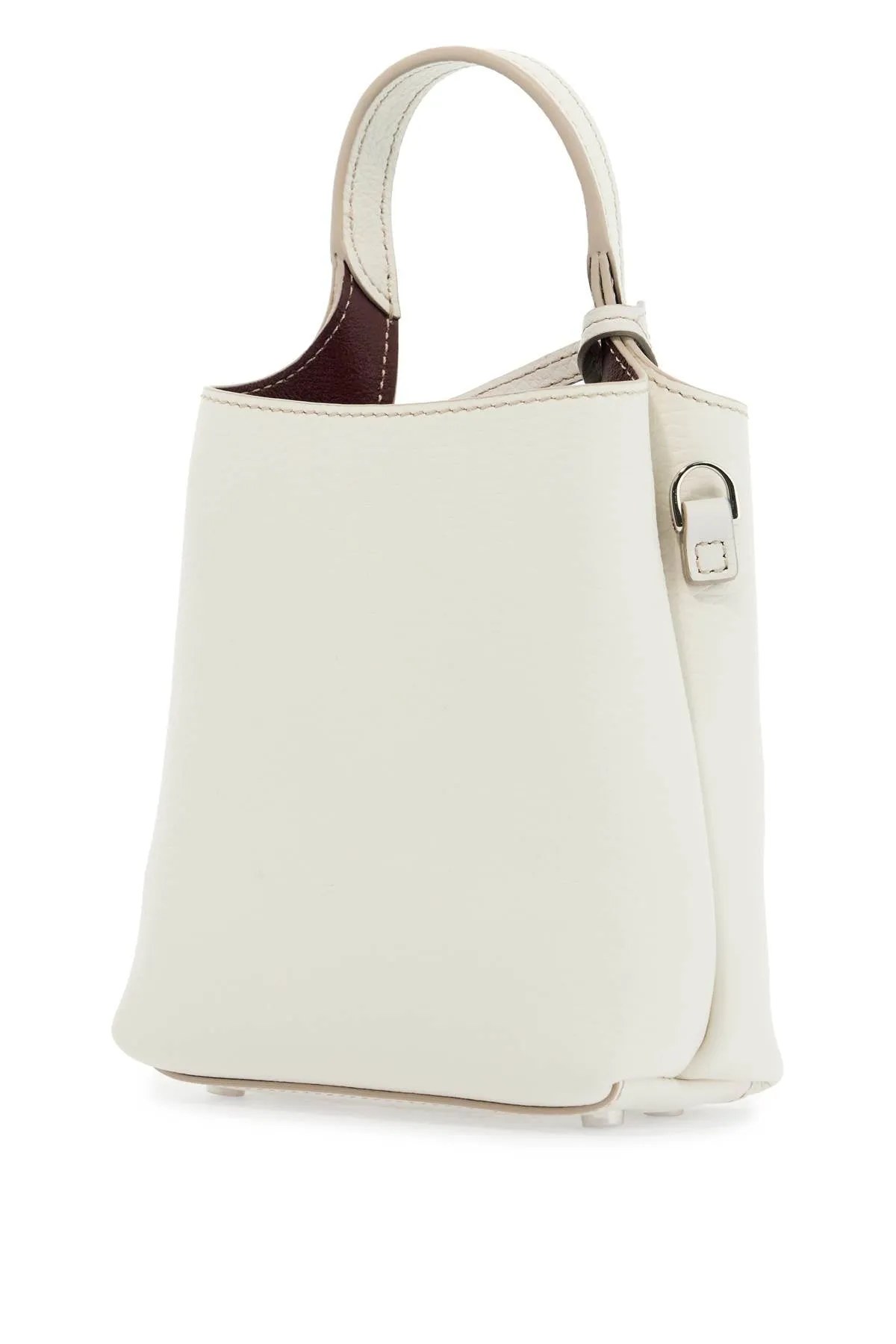 Two-Tone Leather Crossbody