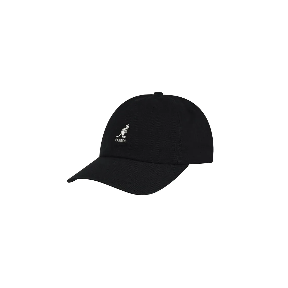 Washed Baseball Cap - Black