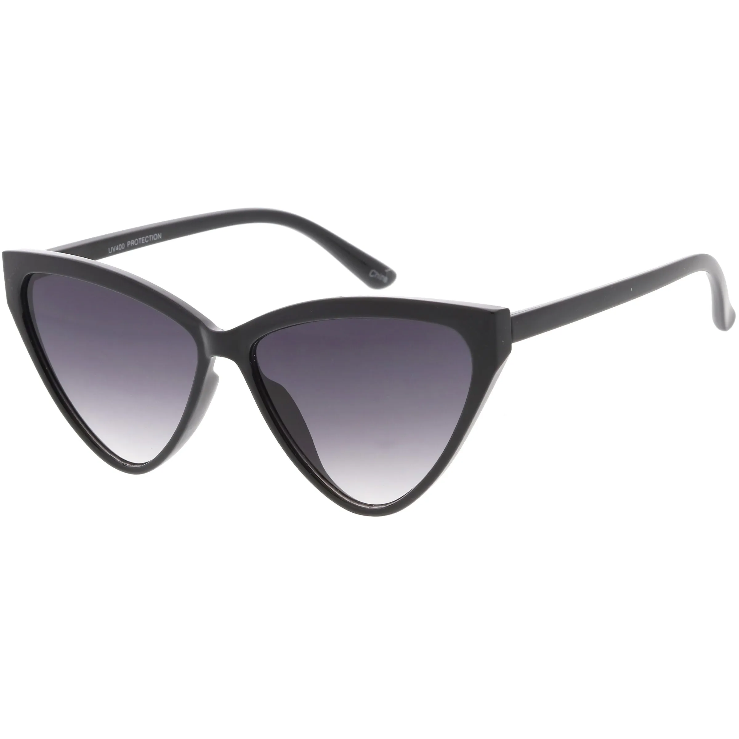 Women's Retro Modern High Tipped Cat Eye Sunglasses C738