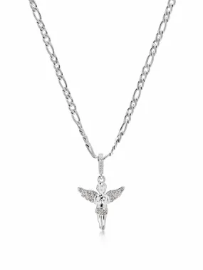 Women's Silver Angel Necklace