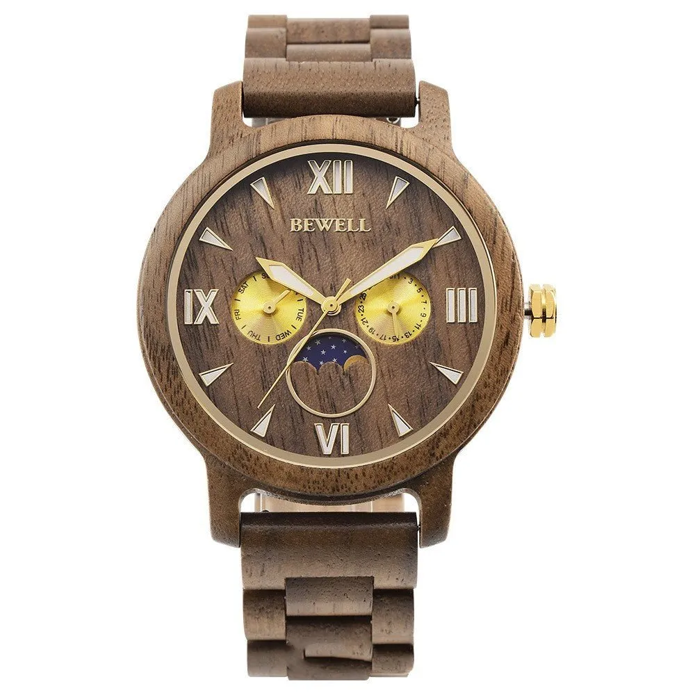 Wooden Sports Quartz Watch