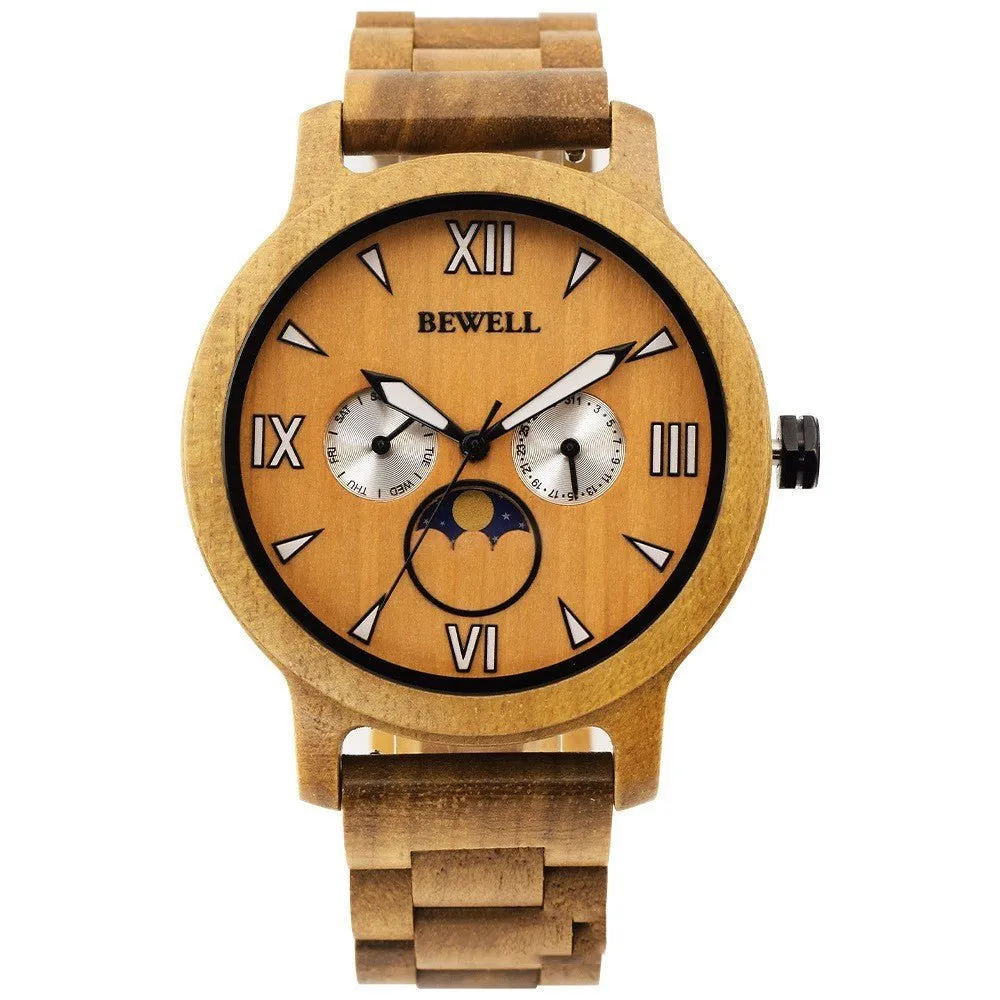 Wooden Sports Quartz Watch